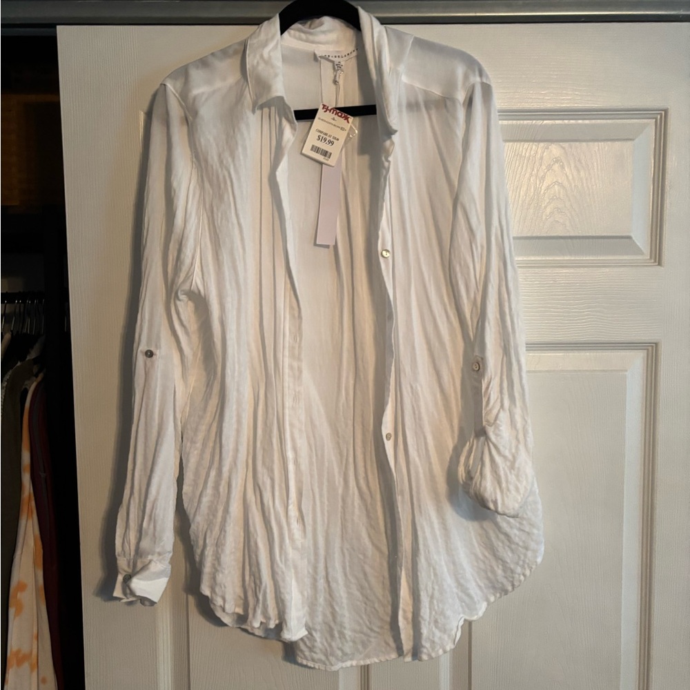 White Button-Up Shirt